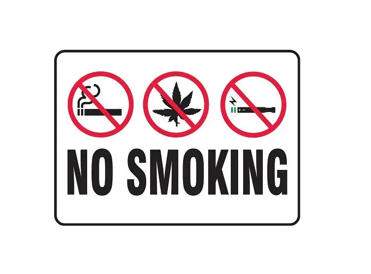 No smoking