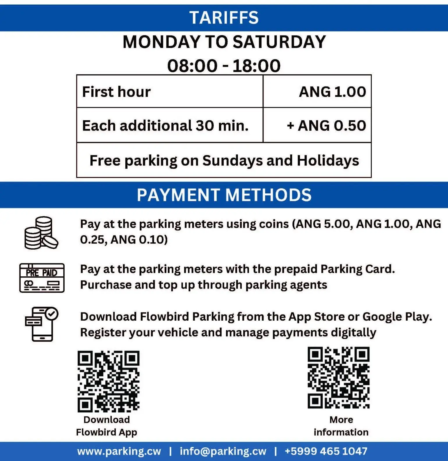 Parking in Willemstad