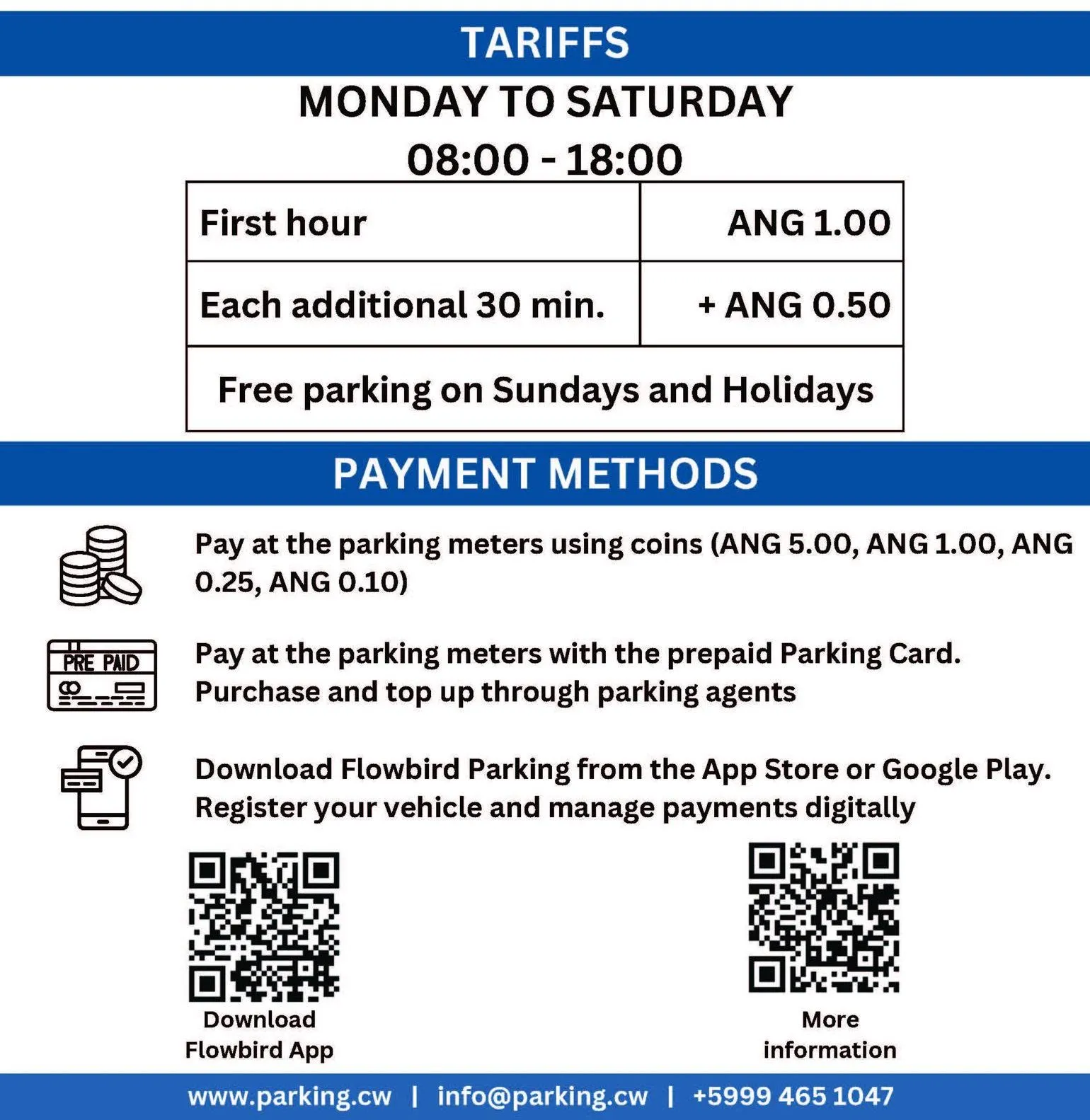 Parking in Willemstad